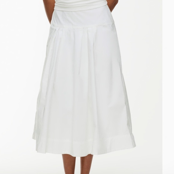 Aritzia Babaton Chandelier Poplin Skirt - Picture 2 of 5